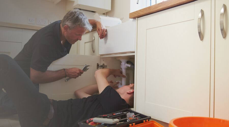 Professional burst pipe repair services in Howe, IN